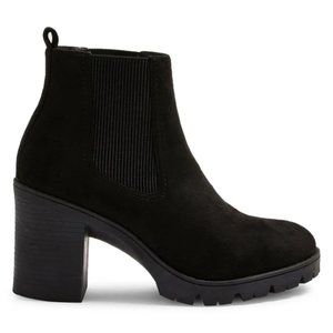 TOPSHOP Chunk Heel Chelsea Boots Size 9.5